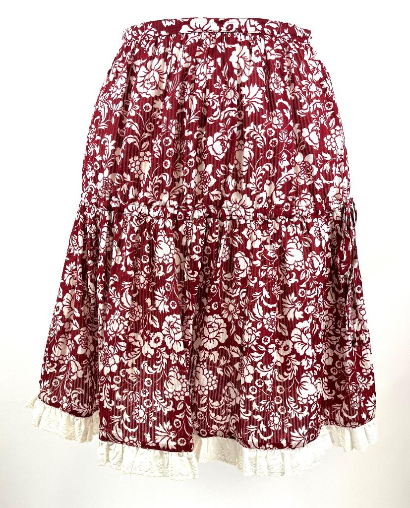 SEE BY CHLOE Rood wit bloemen rok  Maat IT 44 - EU 38, Kleding | Dames, Rokken, Maat 38/40 (M), Nieuw, Ophalen of Verzenden, See by Chloe
