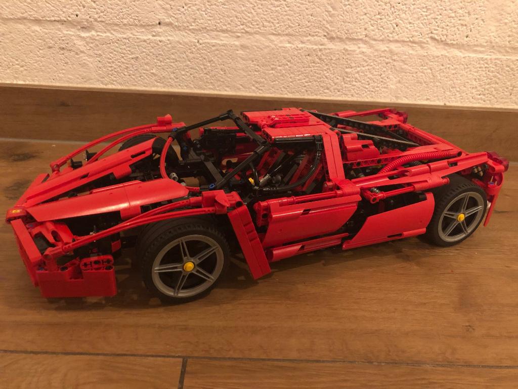 LEGO Racers - Enzo Ferrari 1:10 (8653) | 2005, Kinderen en Baby's, Speelgoed | Duplo en Lego, Gebruikt, Lego, Complete set, Racers