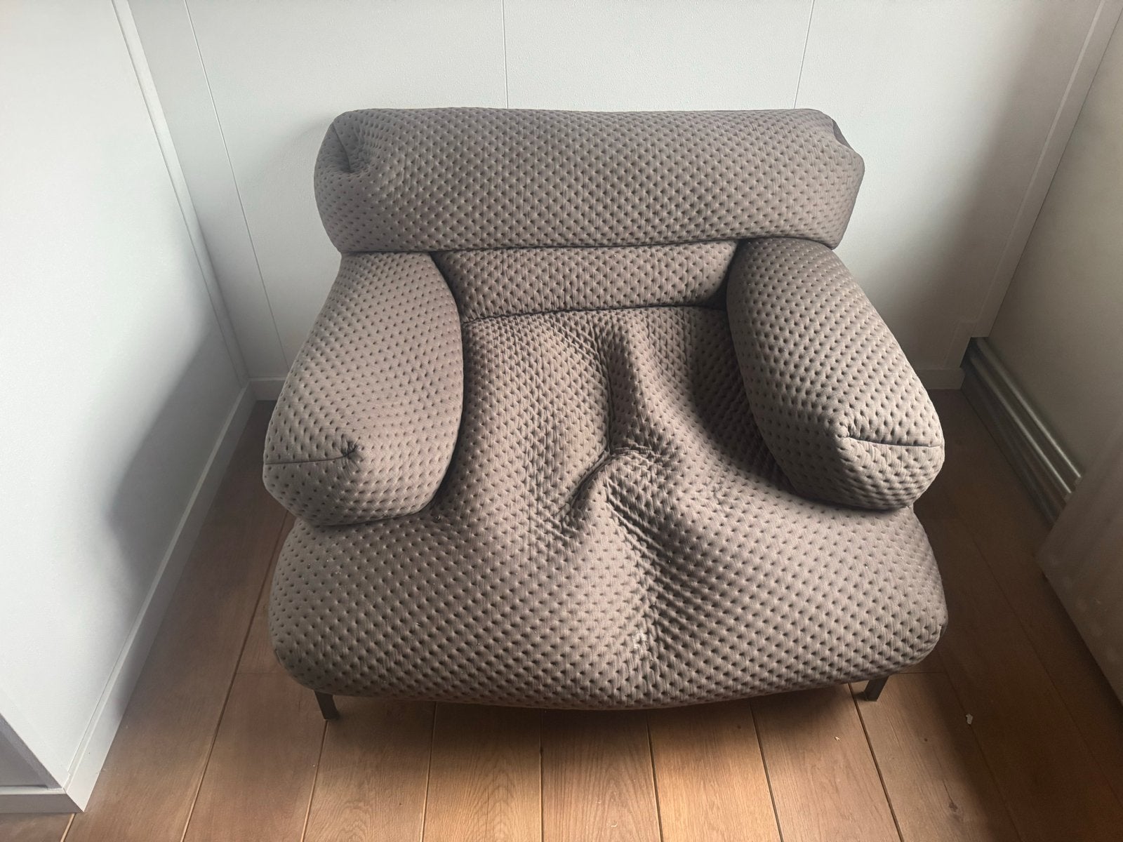 Montis Lazy Bastard fauteuil - Bertjan Pot design, Ophalen, Gebruikt, Stof, 75 tot 100 cm
