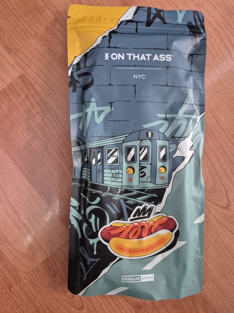 ON THAT ASS NYC Sokken Maat 43-46 – Nieuw in Verpakking, On That Ass, Overige kleuren, Ophalen of Verzenden, Nieuw