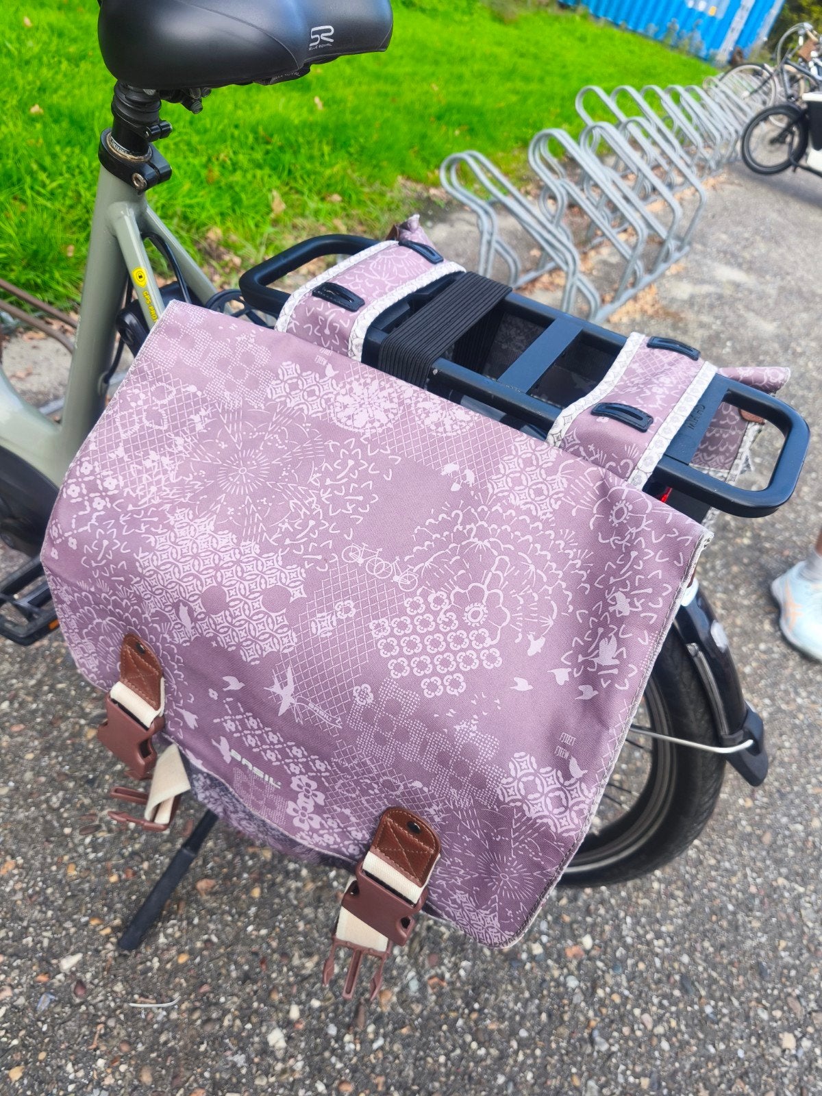 Basil fietstassen, Ophalen, Gebruikt