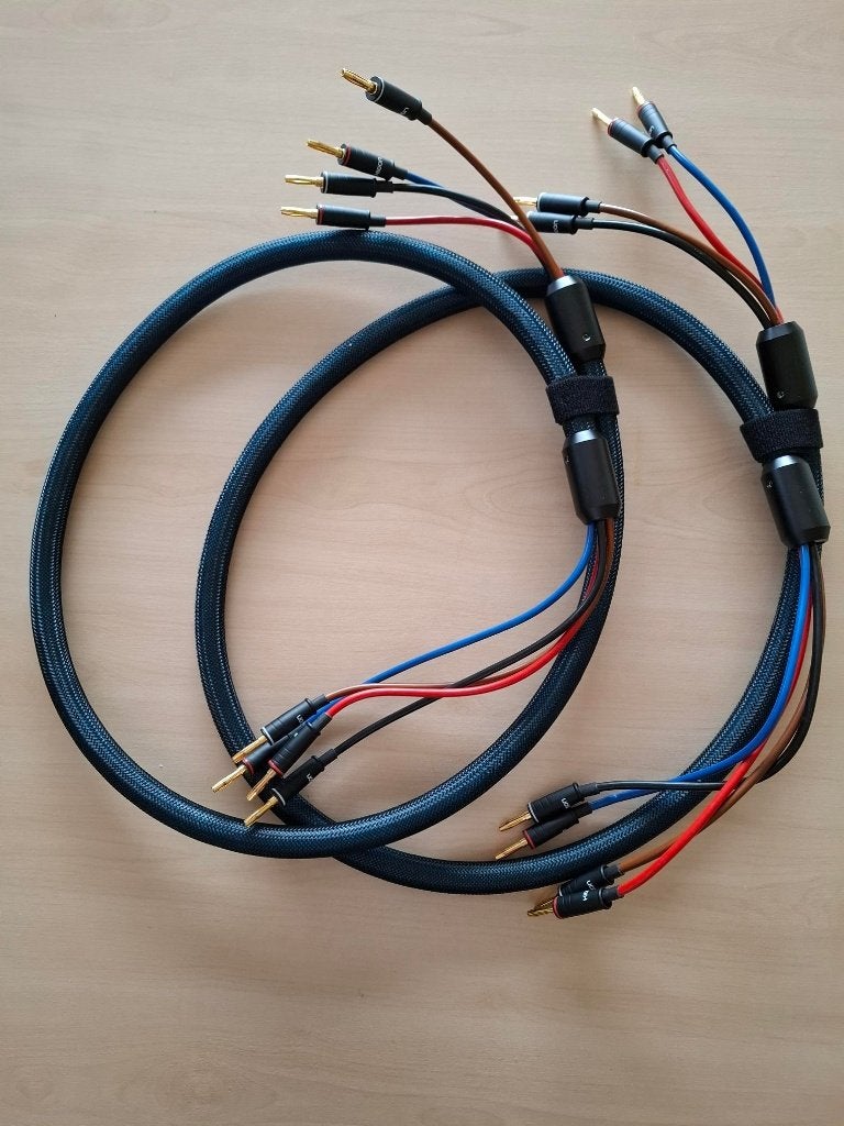 Sommer Cable SC Quadra Blue Deluxe Bi Amp/Bi Wire, Ophalen of Verzenden, Zo goed als nieuw, Minder dan 2 meter, Luidsprekerkabel