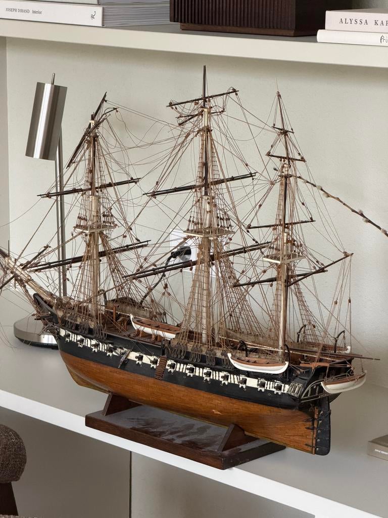 USS Constitution Schaalmodel - Historisch Zeilschip, Ophalen, Gebruikt, 1:50 tot 1:200, Overige merken
