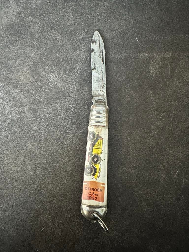 Vintage Zakmesje Citroën C.5 cv 1922 - Verzamelobject, Ophalen of Verzenden