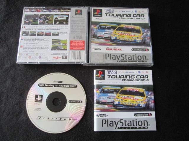 TOCA touring car PS1 Playstation 1, Spelcomputers en Games, Games | Sony PlayStation 1, Gebruikt, 1 speler, Racen en Vliegen, Ophalen of Verzenden
