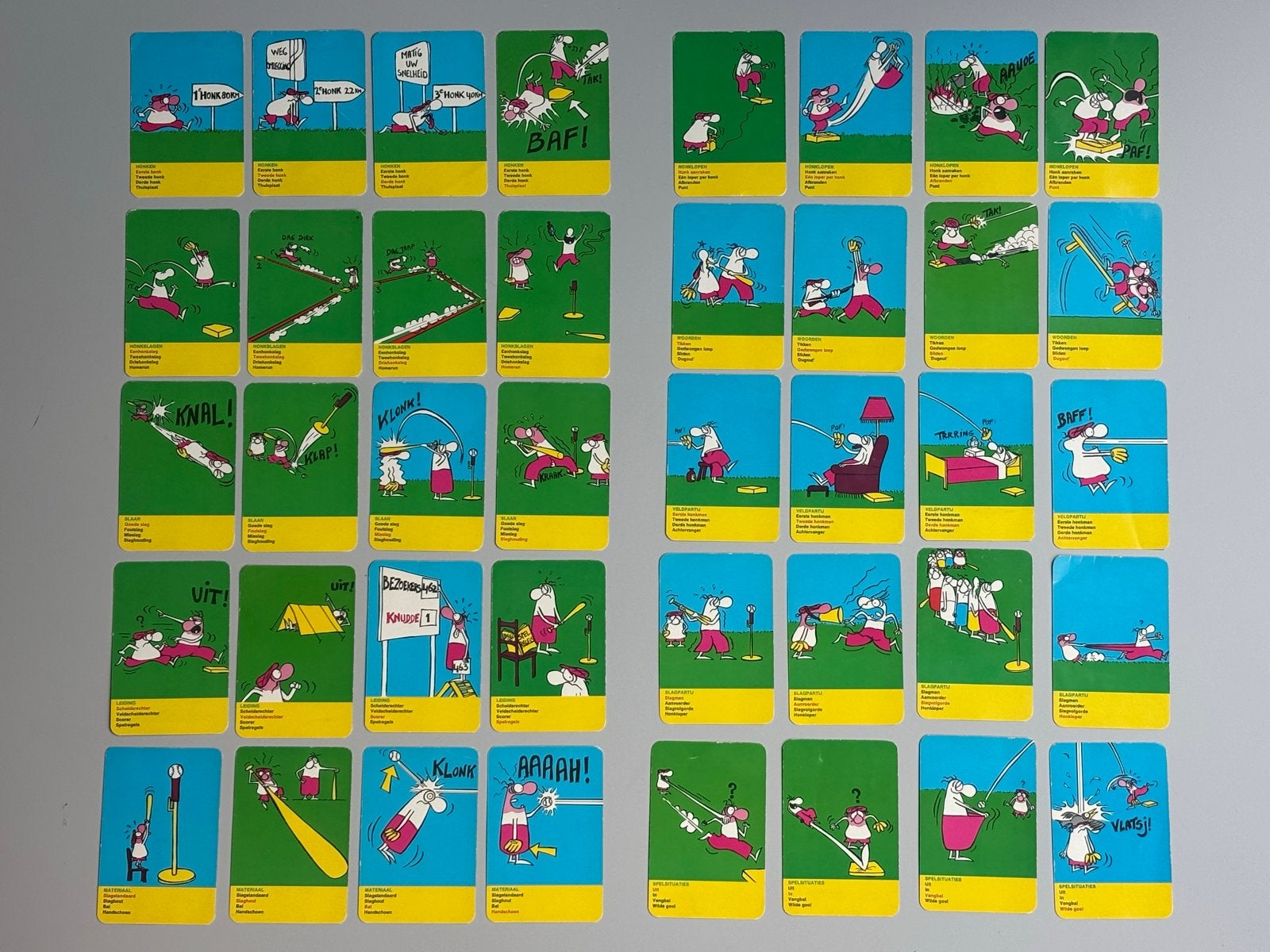 Peanutbal Kwartetspel door Toon - Vintage Kaartspel, Drie of vier spelers, Ophalen of Verzenden, Gebruikt