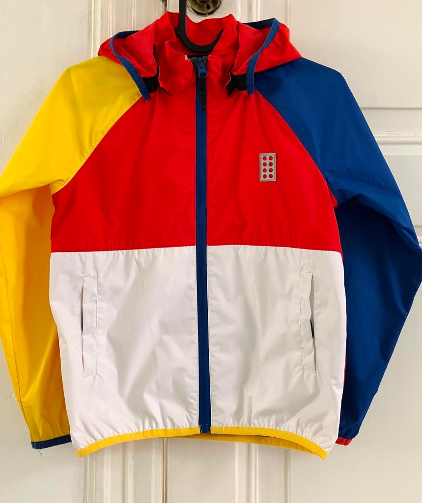 Lego windbreaker 128, Ophalen, Zo goed als nieuw, Jongen of Meisje, Jas