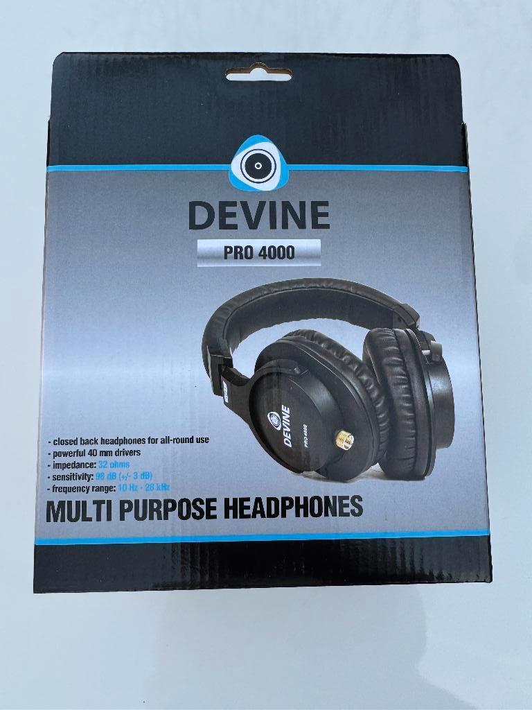 Devine PRO 4000 hoofdtelefoon, Ophalen of Verzenden, Nieuw, Overige merken