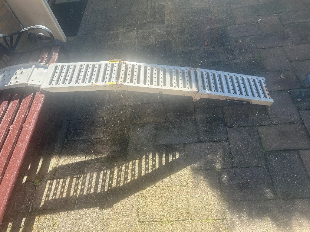 Oprijplaat opvouwbaar, Auto diversen, Ophalen
