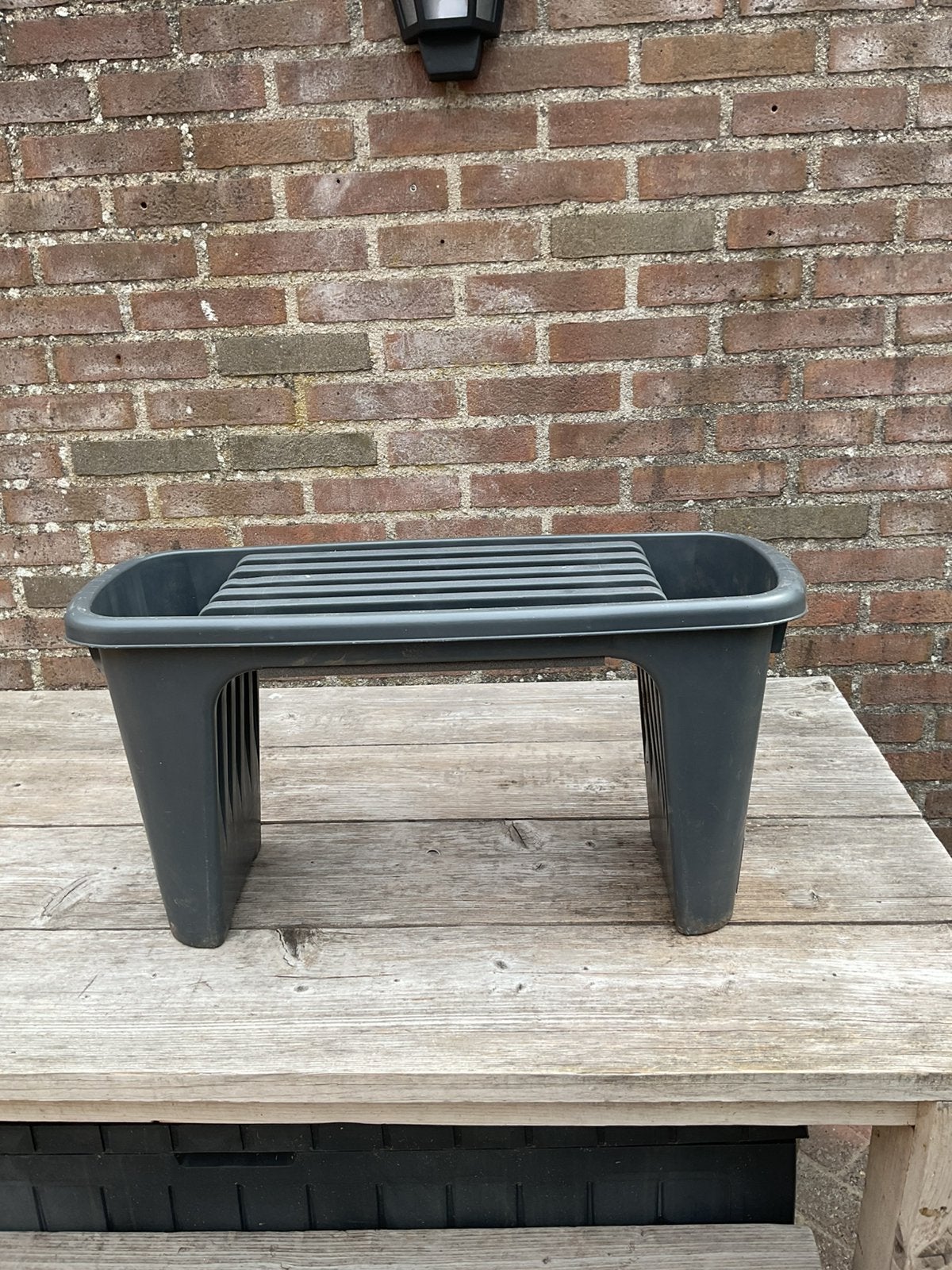 Tuin kruk, Ophalen, Kunststof, Gebruikt, Rechthoekig