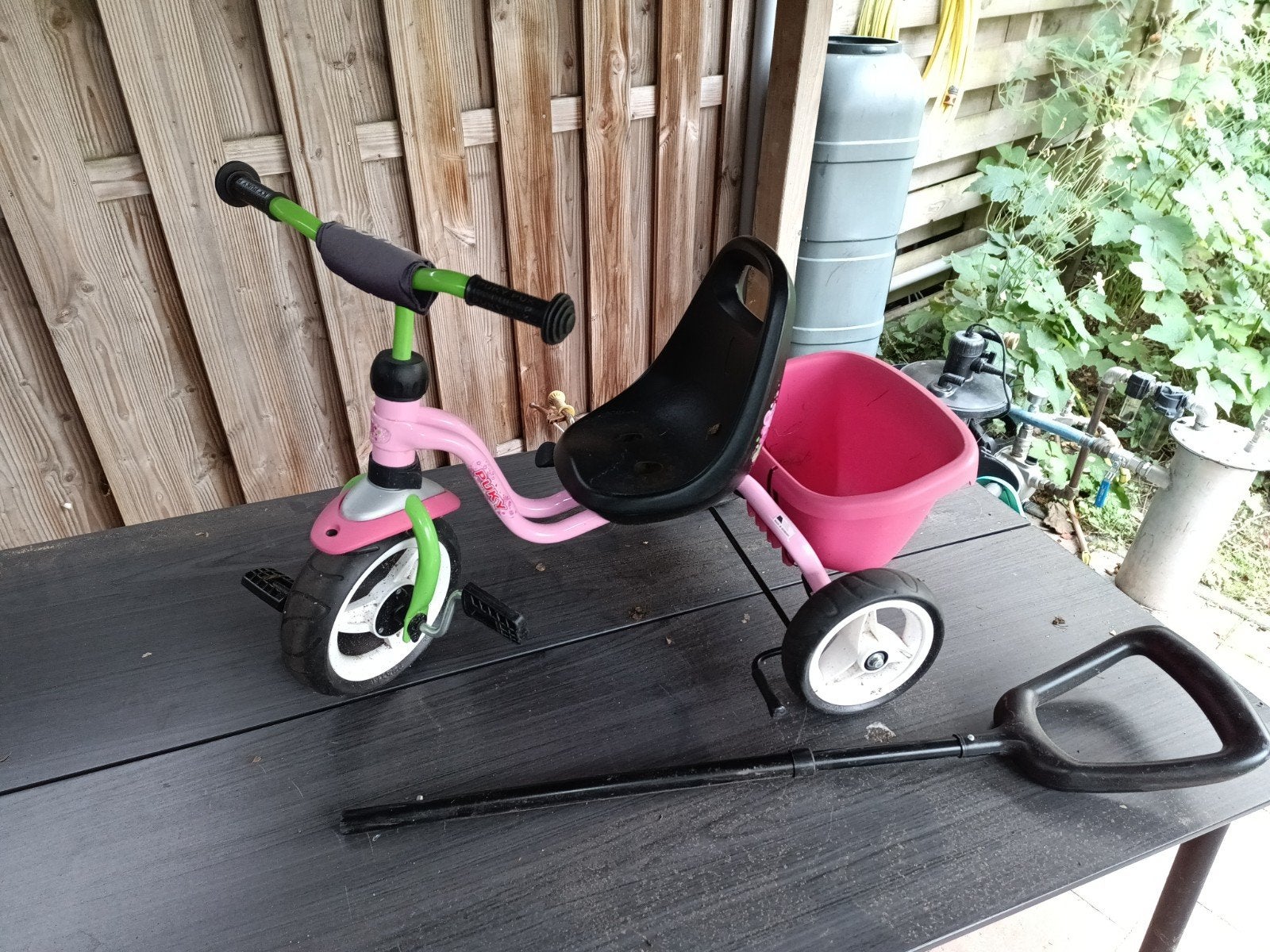 Puky driewieler roze met duwstang, Kinderen en Baby's, Ophalen, Gebruikt, Overige typen