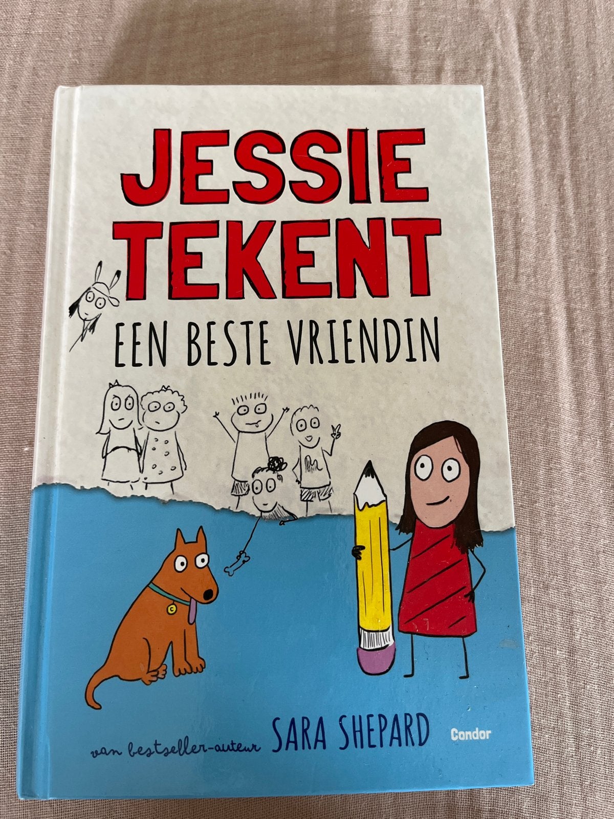 Jessie Tekent Een Beste Vriendin - Sara Shepard, Boeken, Ophalen of Verzenden, Zo goed als nieuw, Fictie algemeen