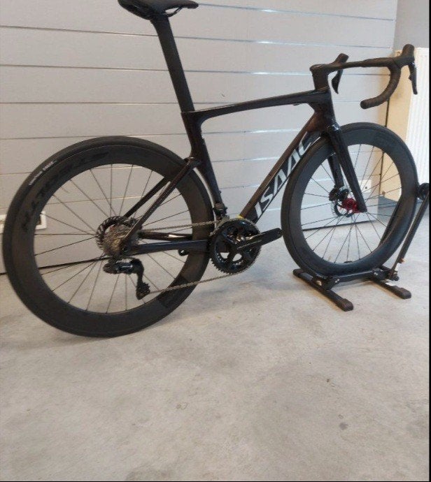 Stockopruiming Isaac Meson Dura Ace DI2 Custom maat 54, Fietsen en Brommers, Fietsen | Racefietsen, Carbon, Nieuw, Meer dan 20 versnellingen