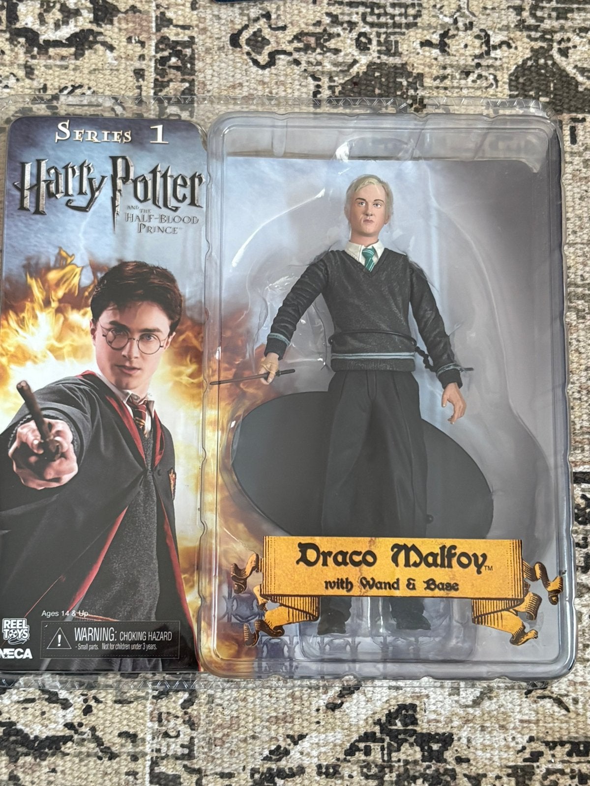 RARE Draco Malfoy NECA action figure, Ophalen of Verzenden, Nieuw, Actiefiguurtje