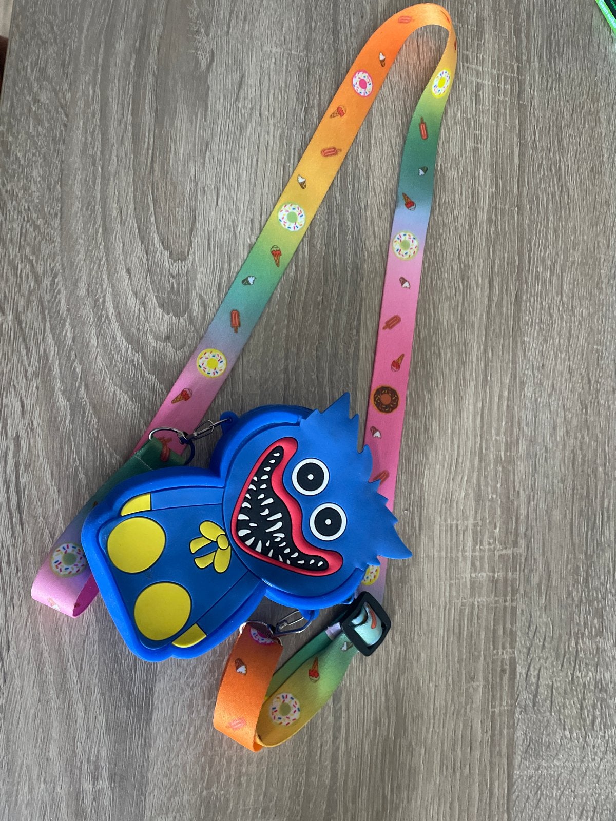 Huggy Wuggy Pop It Tasje met Regenboog Koord, Kinderen en Baby's, Speelgoed | Overig, Ophalen, Zo goed als nieuw, Jongen of Meisje