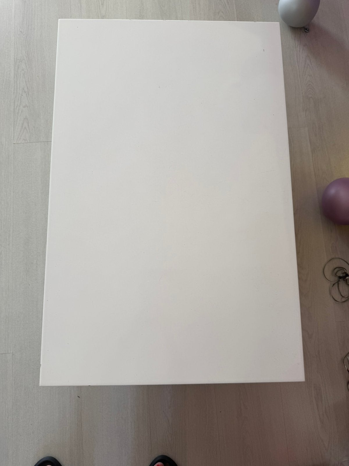 Witte salontafel breedte 55 , lengte 85 en hoogte 30, 30 tot 80 cm, Radiator, Minder dan 60 cm, Ophalen of Verzenden