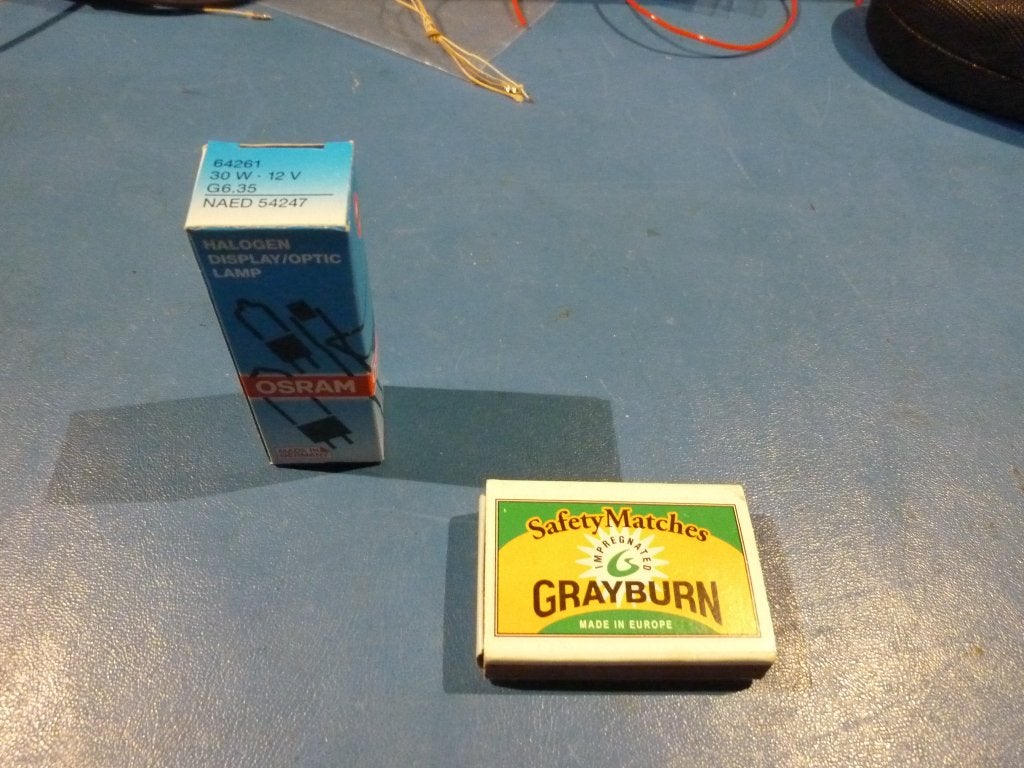 Osram 30W; GY6.35 halogeenlamp professioneel, Ophalen of Verzenden, Nieuw