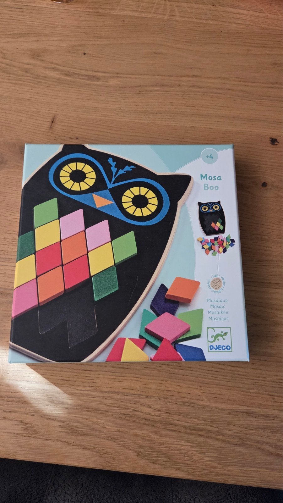 Djeco Mosa Boo Mozaïek Puzzel Uil - Creatief Speelgoed, Ophalen, Zo goed als nieuw