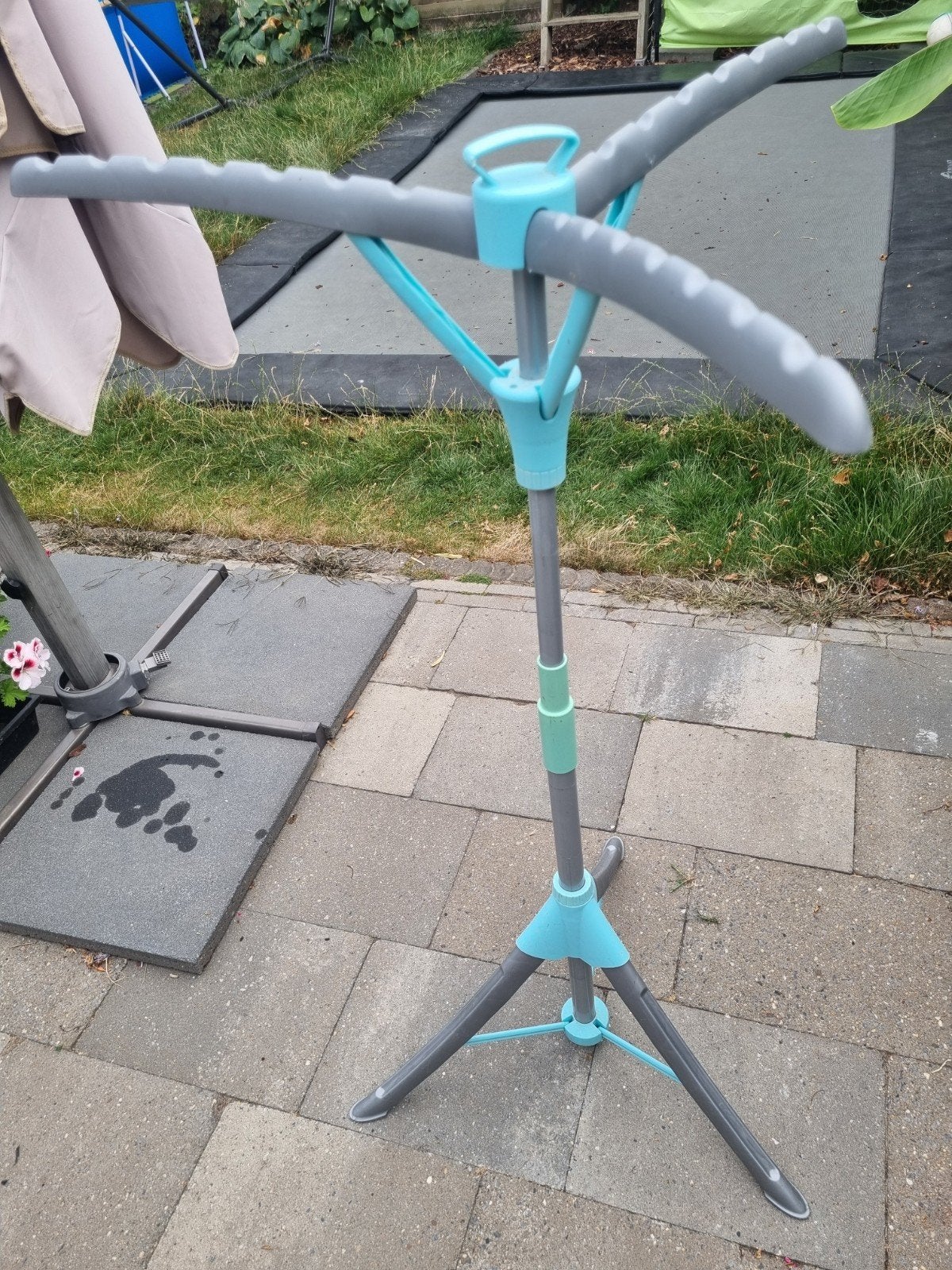 Verstelbaar wasrekje ideaal voor op reis!, Tuin en Terras, Ophalen, Wasrek