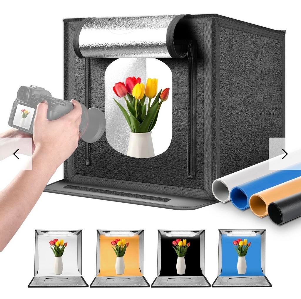 Neewer Fotostudio Lichtbak - Perfect voor Productfotografie, Audio, Tv en Foto, Fotografie | Fotostudio en Toebehoren, Ophalen