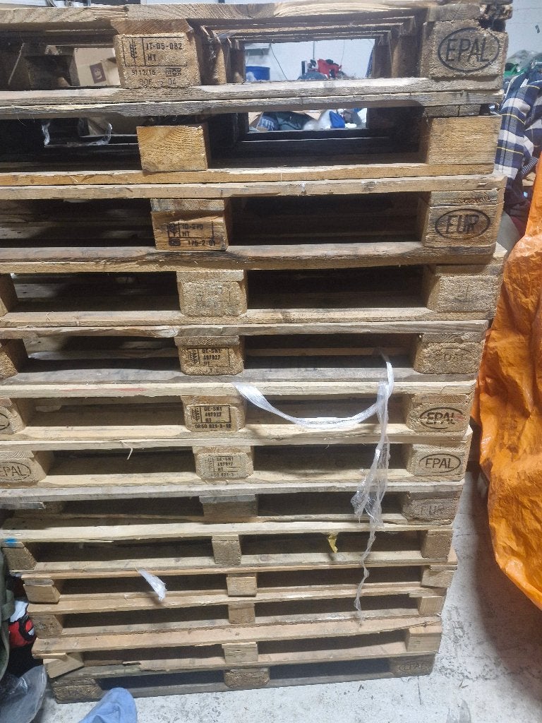 Pallets, Ophalen
