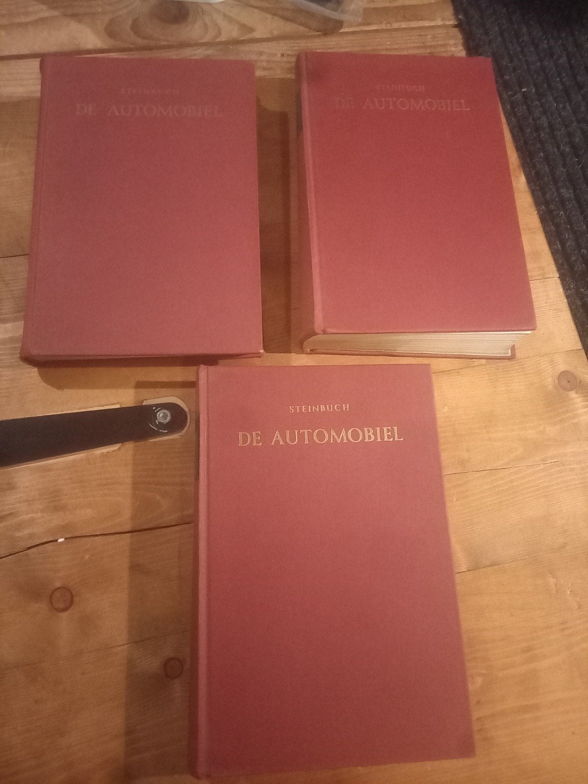 Steinbuch De Automobiel - Complete Set (3 Delen), Ophalen of Verzenden, Gelezen, Algemeen, Steinbuch