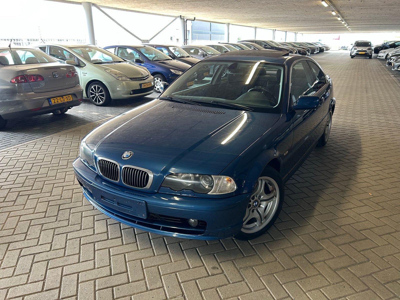 BMW 3-Serie 2.8 CI 328 Coupe AUT 2000 Blauw, Auto's, Automaat, Parkeersensor, Zwart, Blauw