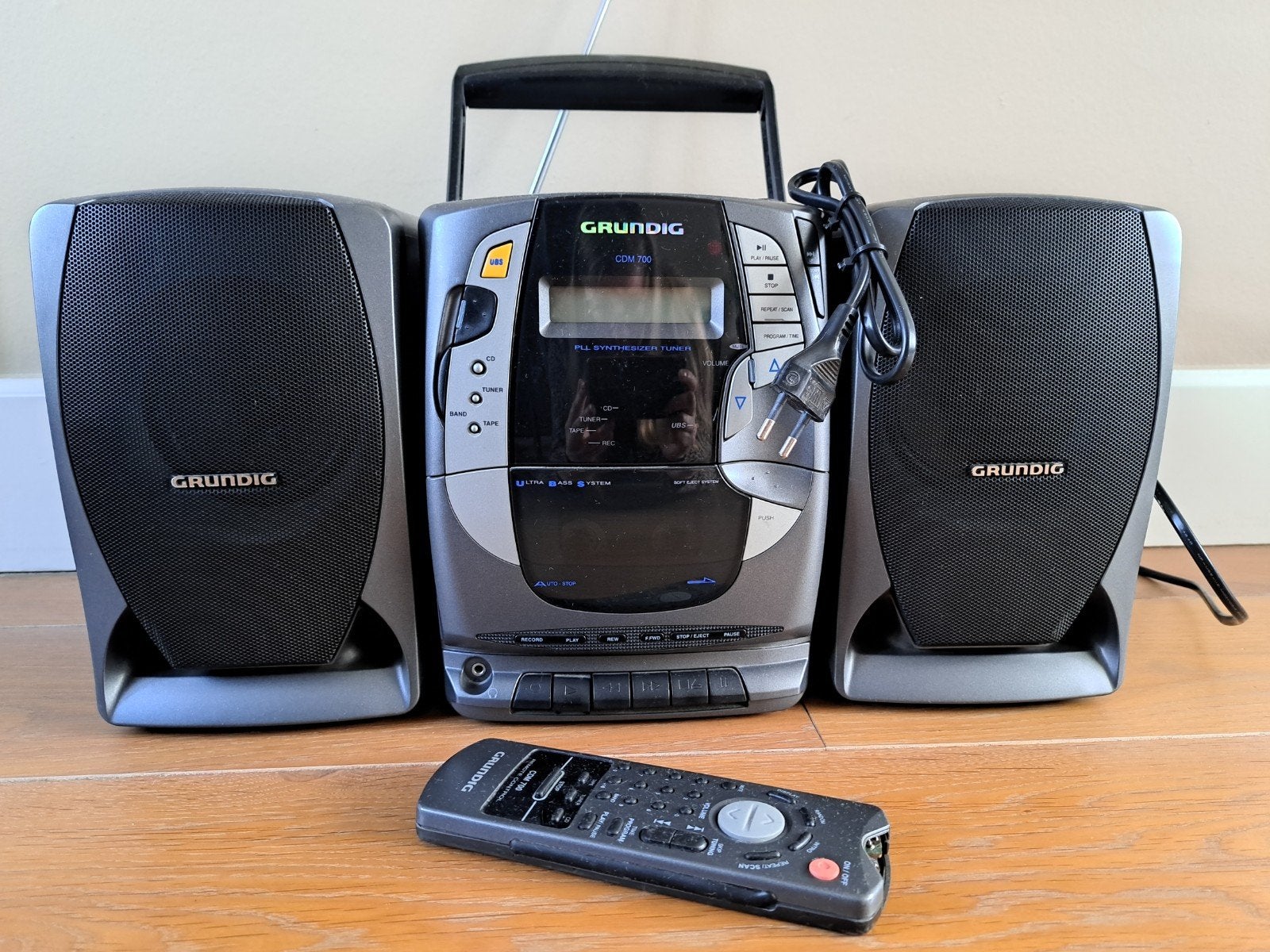 Draagbare ghettoblaster Grundig CMD700, Ophalen, Gebruikt, Overige merken, Losse componenten
