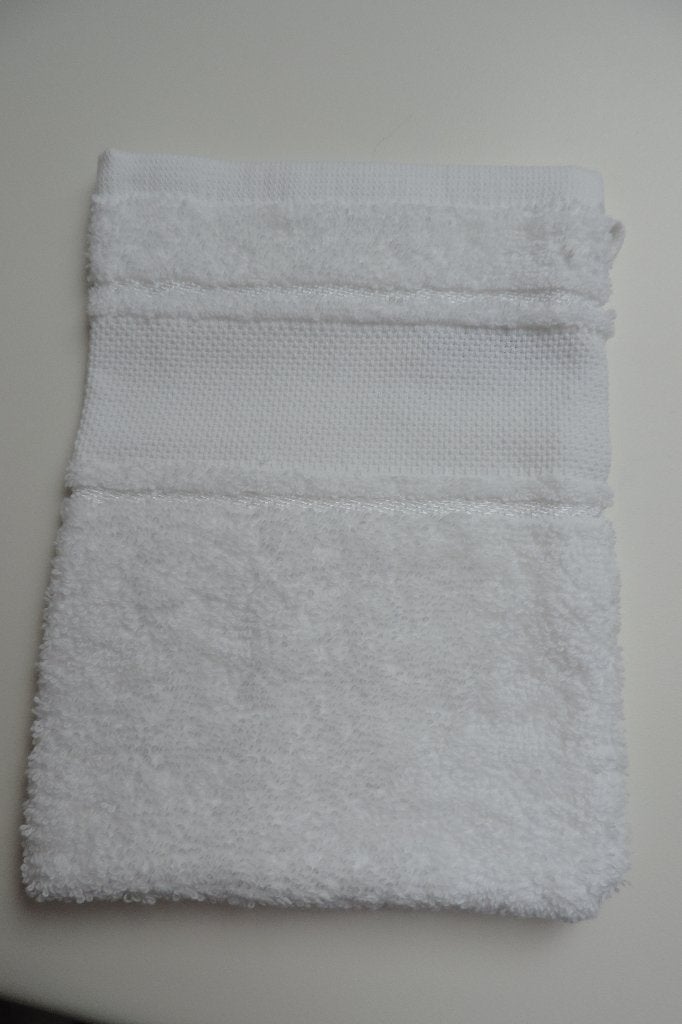 Nieuw wit washandje met aïdarand om te borduren, Ophalen, Nieuw, Handborduren, Overige typen