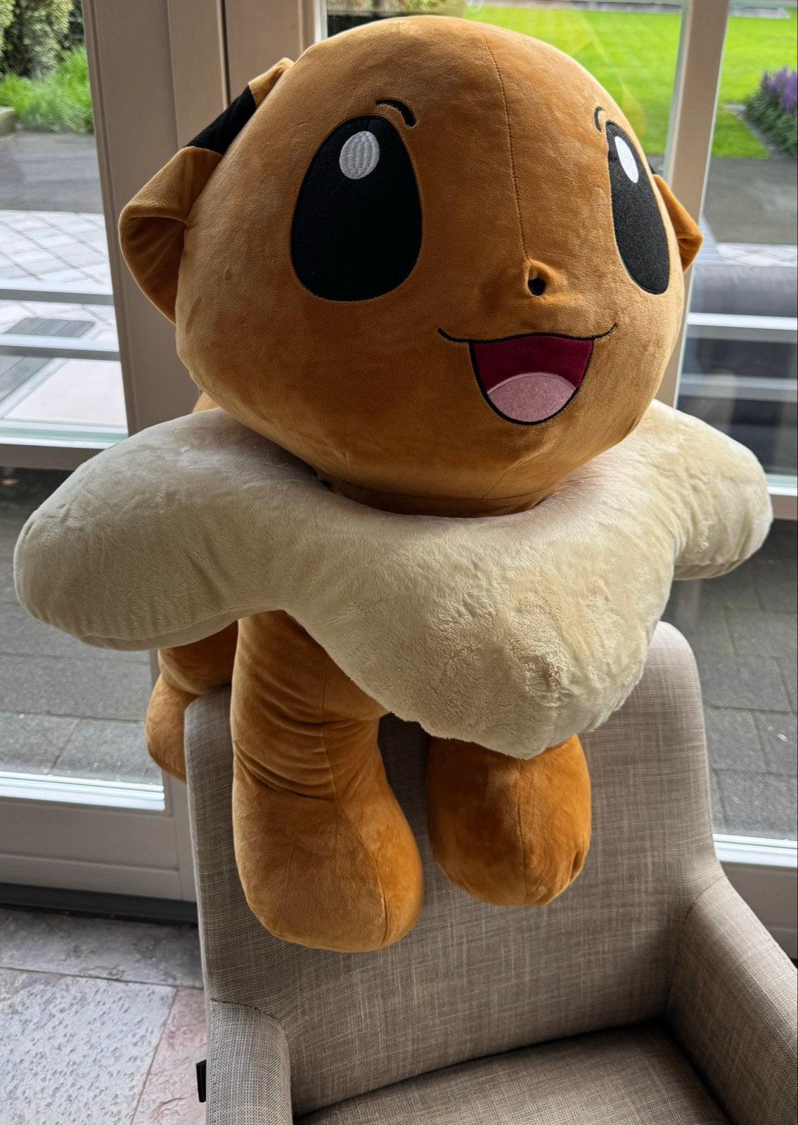 Grote Pokémon Eevee Knuffel - Nieuw, Ophalen, Overige typen, Nieuw, Pokémon