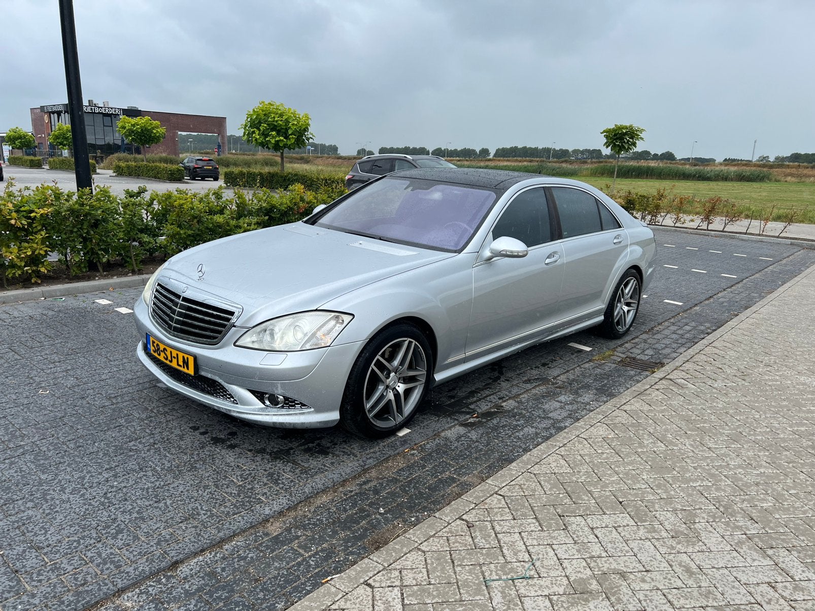 Mercedes-Benz S-Klasse 5.5 S500 Lang AUT 2006 Grijs, Automaat, Achterwielaandrijving, 8 cilinders, 1885 kg