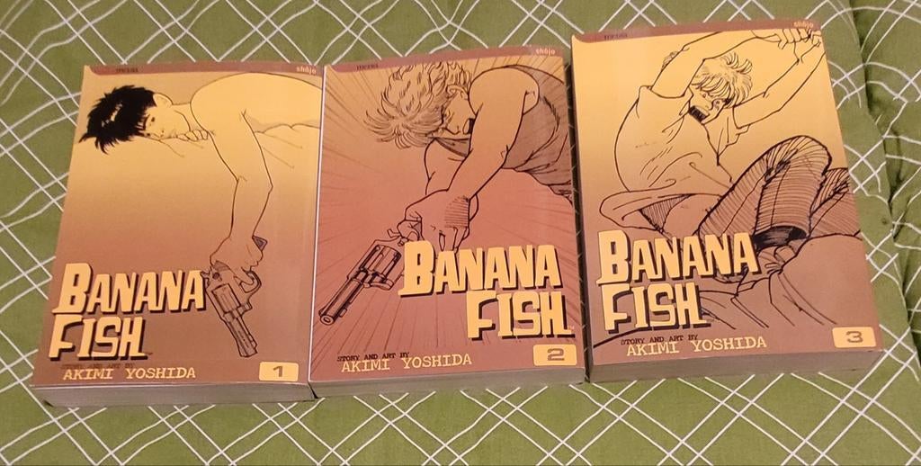 Manga's Banana Fish vol. 1 tm 3, Gelezen, Akimi Yoshida, Ophalen of Verzenden, Japan (Manga)