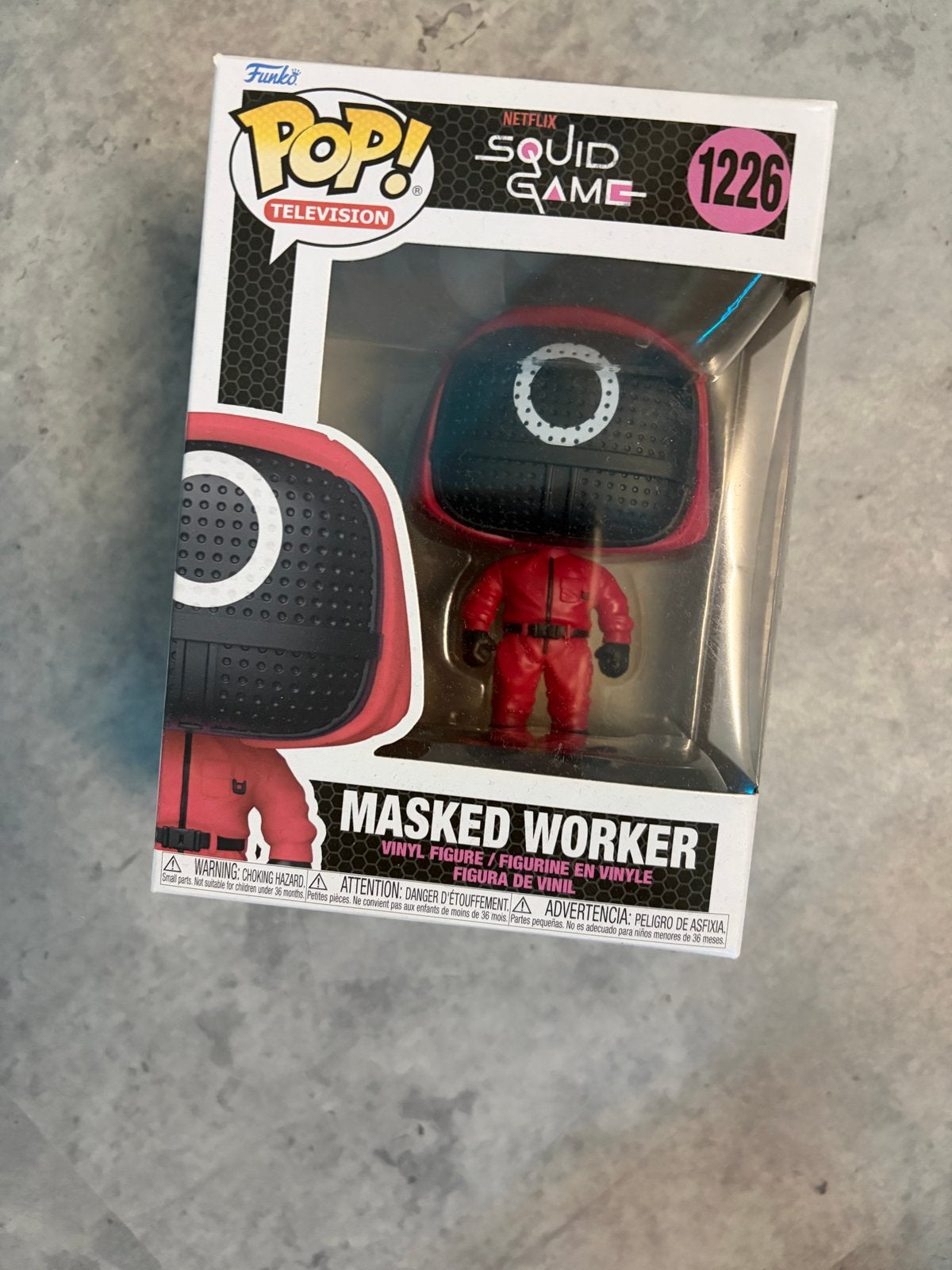 Funko Pop! Netflix Squid Game - Masked Worker #1226, Verzenden, Gebruikt