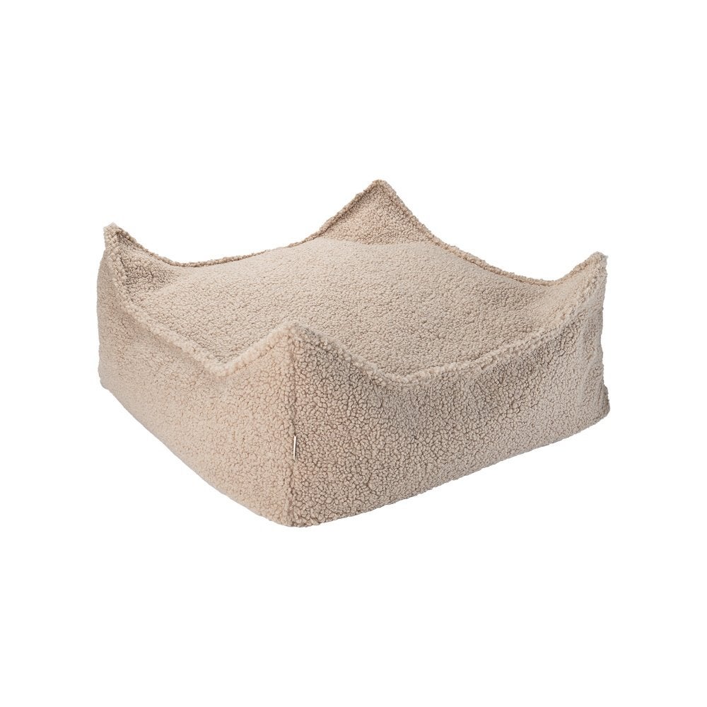 Poef Ottoman Teddy Biscuit Wigiwama, Minder dan 50 cm, Fabrikant LLC Wigiwama, Vierkant, Nieuw