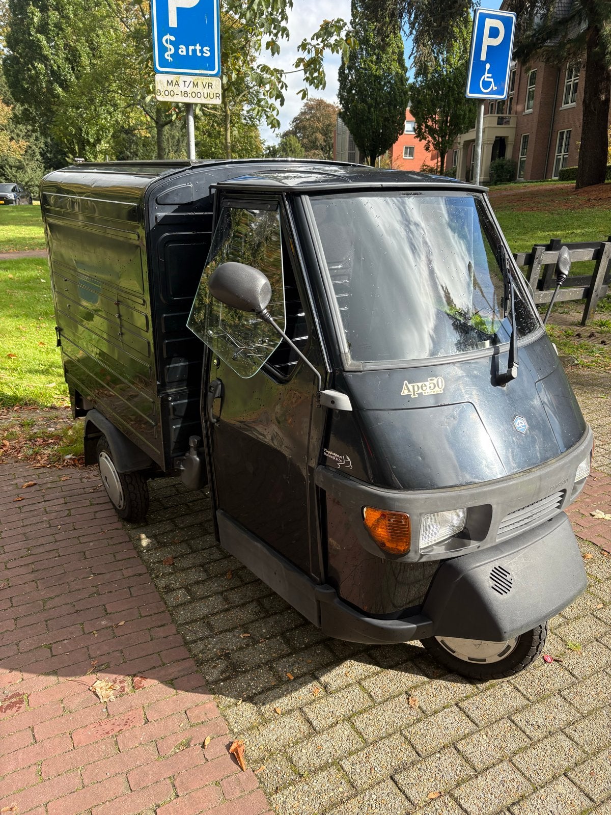 Piaggio Ape 2018 - Lage kilometerstand, motorisch top!, Ophalen, Gebruikt, Overige modellen, Maximaal 45 km/u