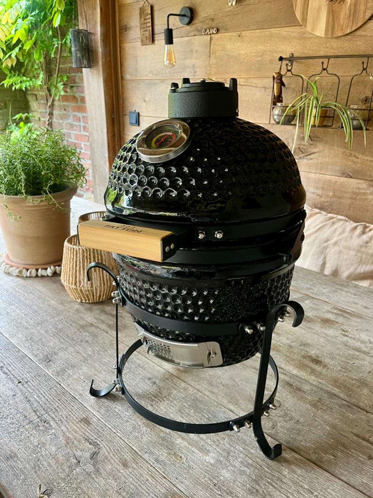 Patton kamado keramische houtskoolbarbecue, Tuin en Terras, Ophalen, Nieuw