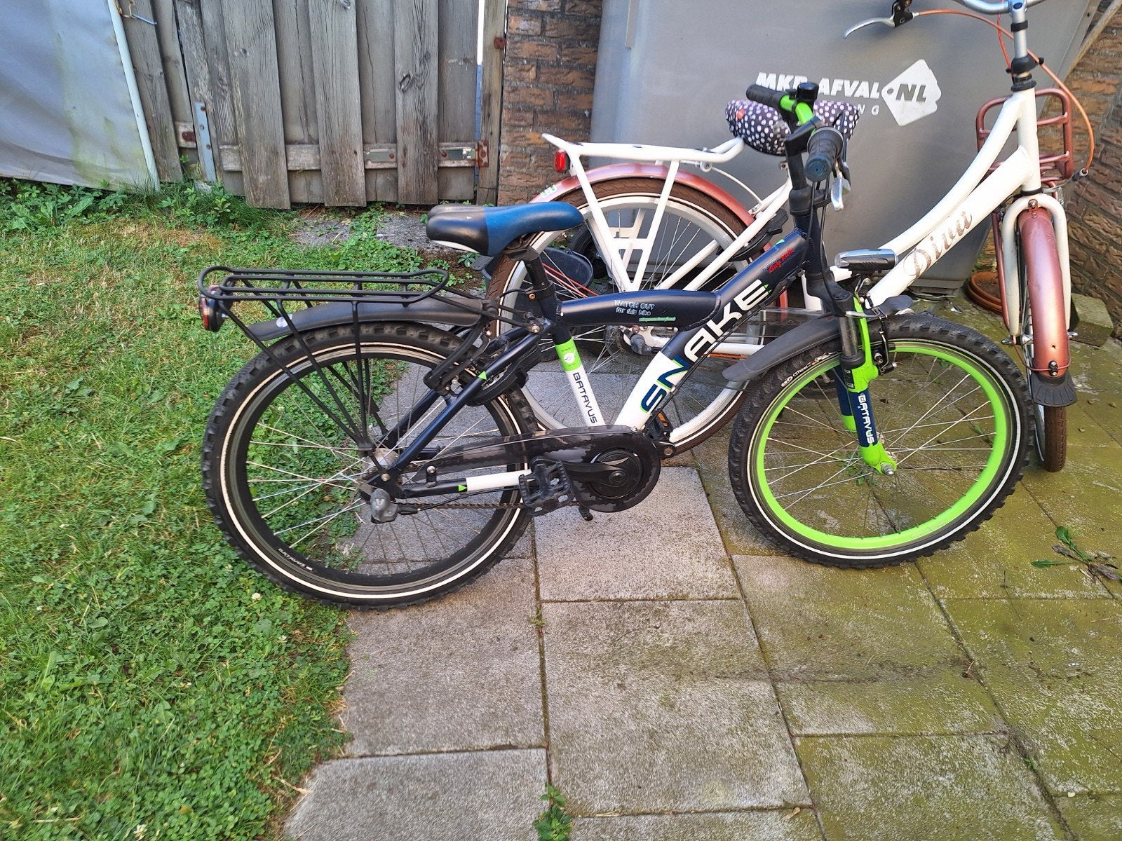 Batavus  snake  22 inch, Fietsen en Brommers, Ophalen, Gebruikt, 22 inch, Versnellingen