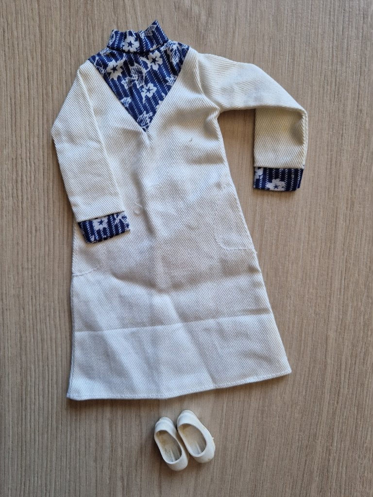 Tk: vintage barbie Sindy jurk Society Miss, Verzenden, Gebruikt, Kleertjes
