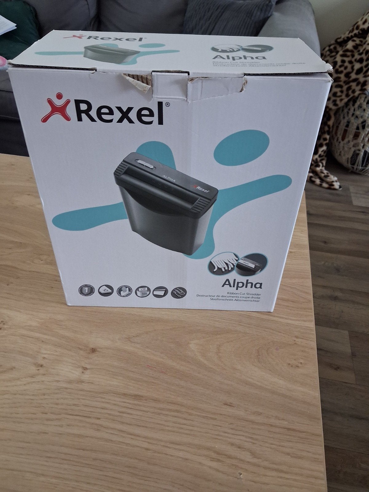 Rexel Alpha papierversnipperaar - zo goed als nieuw, Diversen, Ophalen of Verzenden, Gebruikt