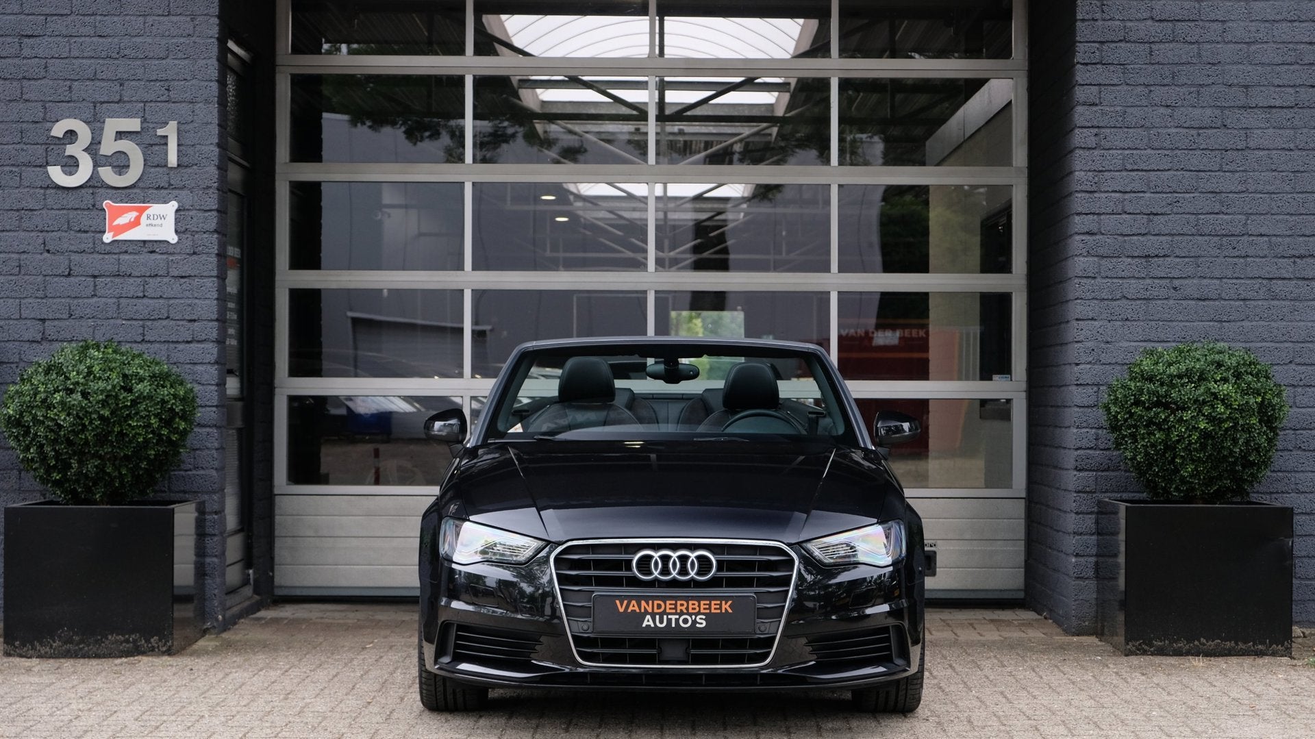 Audi A3 Cabriolet 1.8 TFSI Ambition Pro Line S Open Days, Auto's, Audi, Gebruikt, 4 cilinders, Cabriolet, Zwart