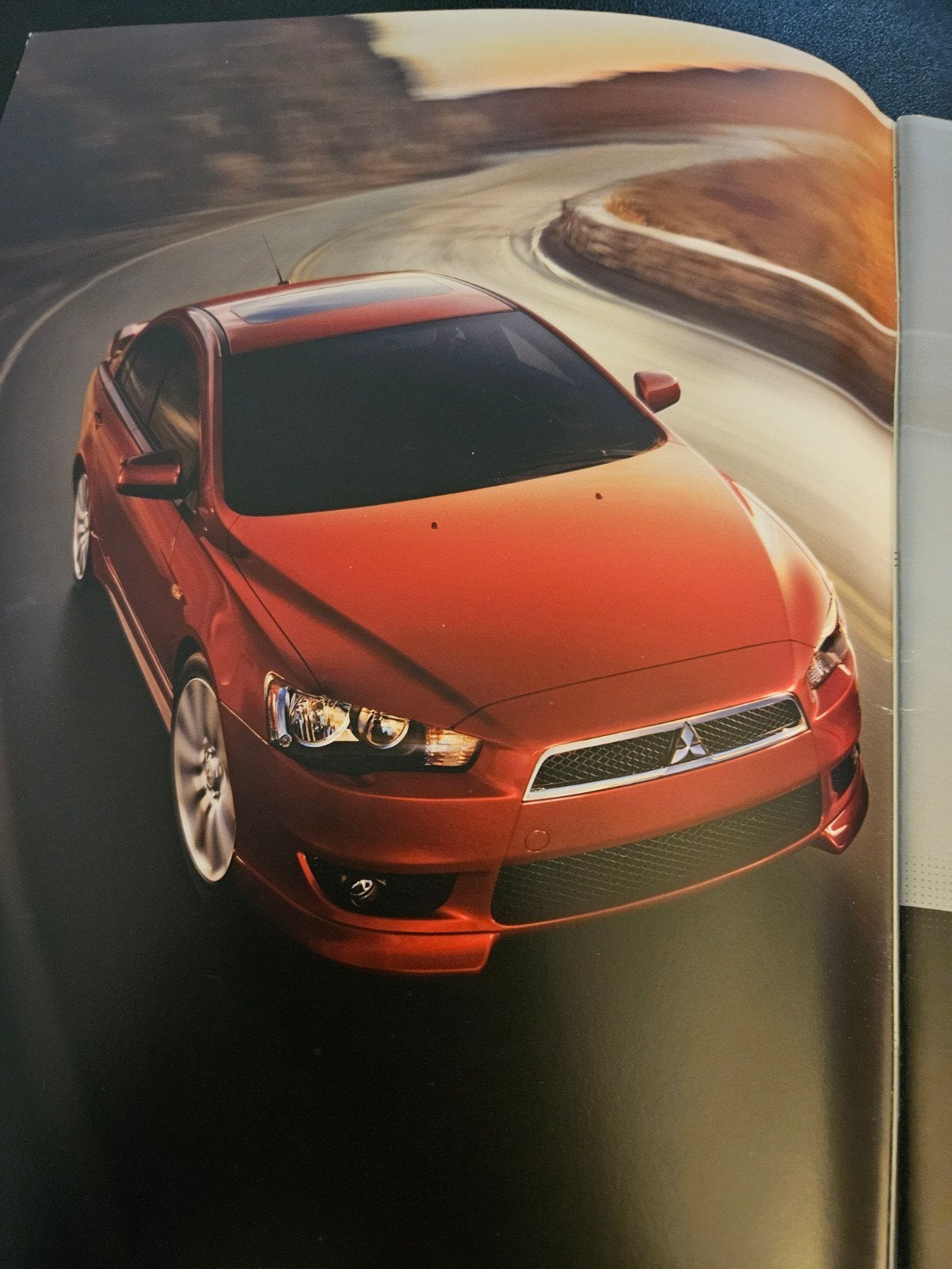 Brochure Mitsubishi Lancer 2009, Ophalen of Verzenden, Zo goed als nieuw, Mitsubishi