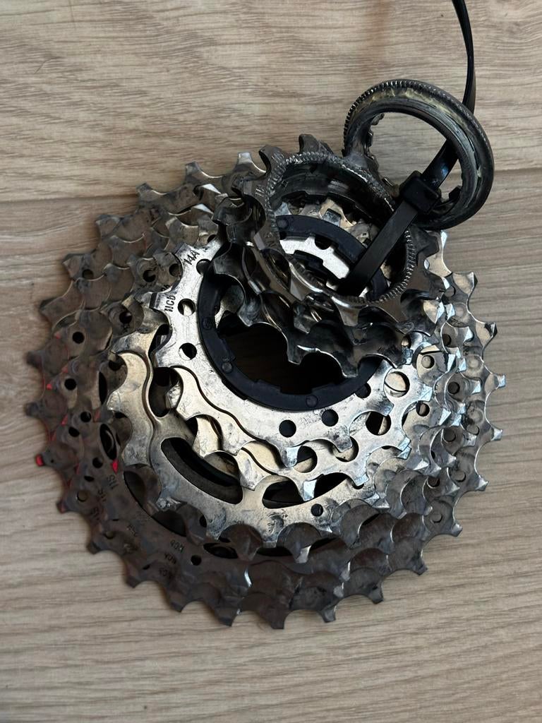 Gebruikte Shimano 105 CS-5800 11/28 cassette, Ophalen of Verzenden, Gebruikt