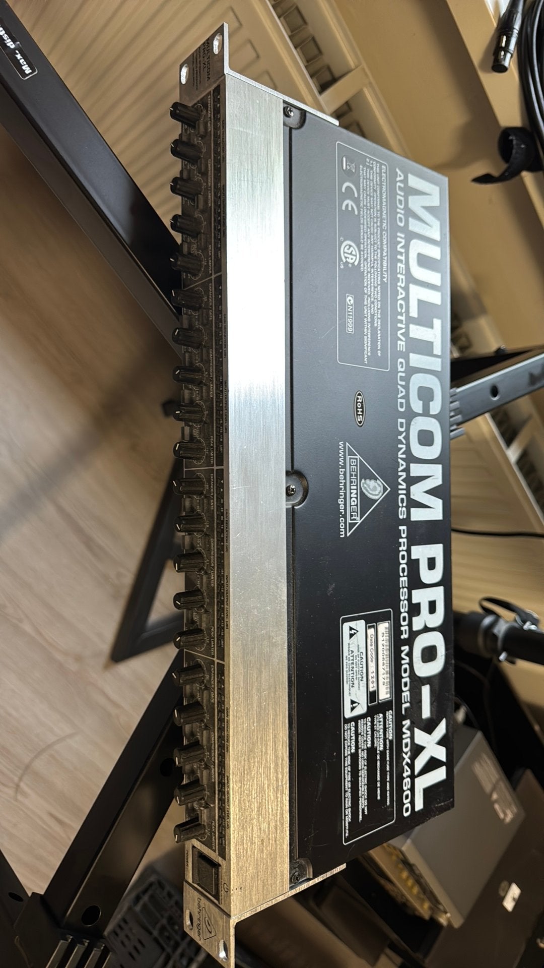 Behringer Multicom pro XL mdx4600, Ophalen of Verzenden, Zo goed als nieuw, Multi-effect