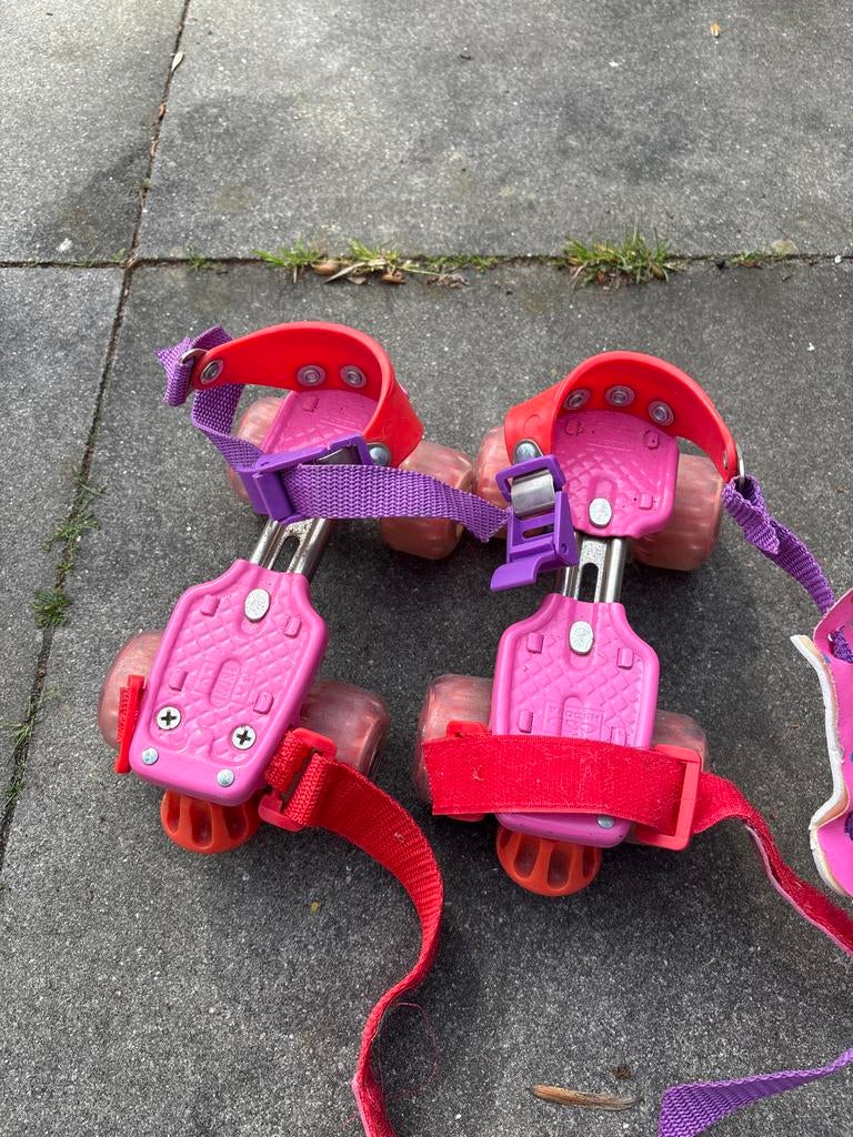 Hudora rolschaatsen voor kids van 3 tot 7 jaar, Ophalen of Verzenden, Verstelbaar, Gebruikt, Kinderen
