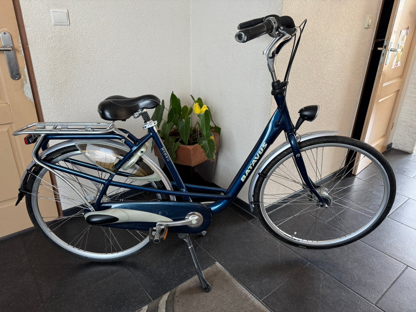 Mooie stevige Batavus mambo de luxe moederfiets, Ophalen, Batavus, 56 cm of meer, Versnellingen