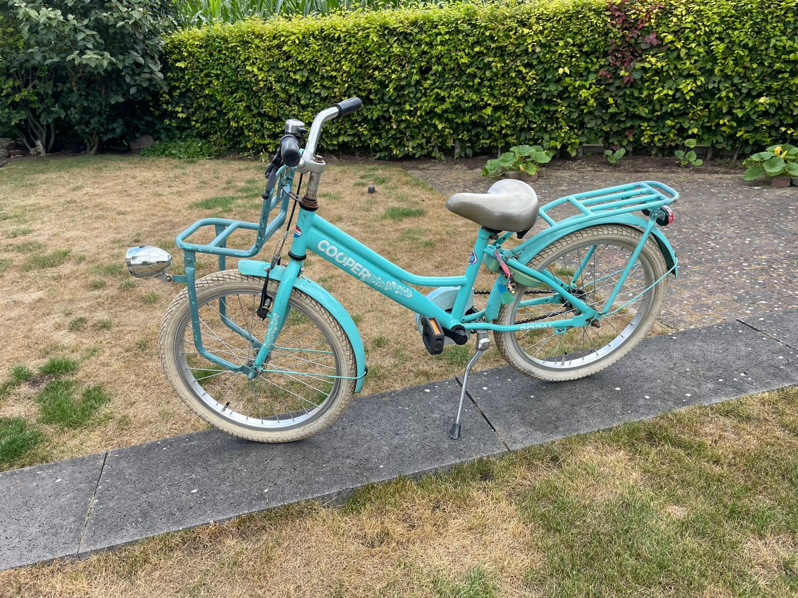 Popal Cooper meisjesfiets 20 inch, Ophalen, Gebruikt, Terugtraprem, 20 inch of meer