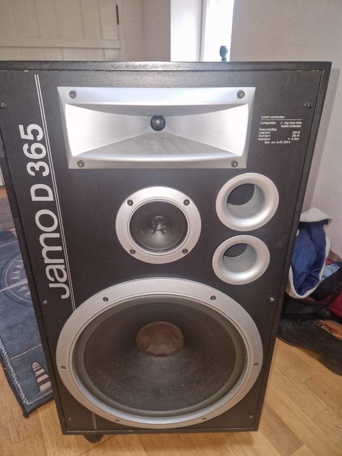 Jamo D 365 Luidspreker  subwoofer kapot, Vloerstaande luidspreker, Jamo, Ophalen, 150 watt of meer