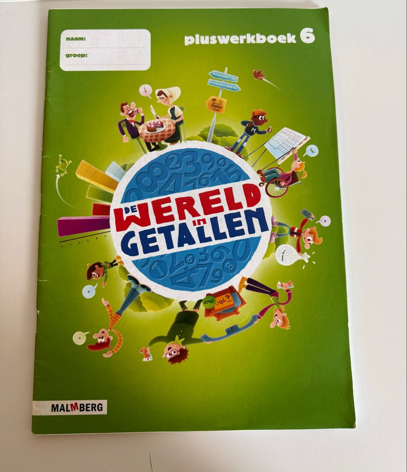 De Wereld in Getallen 6: Complete Set (Malmberg), Ophalen, Zo goed als nieuw, Overige niveaus, Wiskunde A