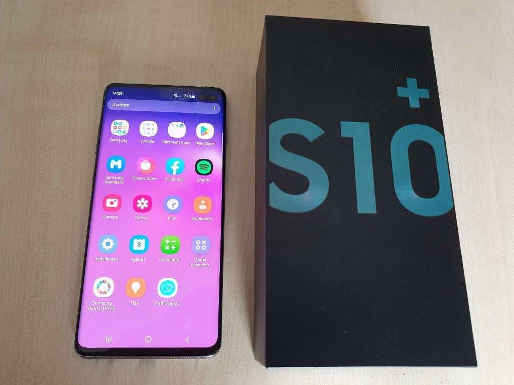 Samsung s10 Plus, Zwart, Ophalen of Verzenden, Zo goed als nieuw, Galaxy S10