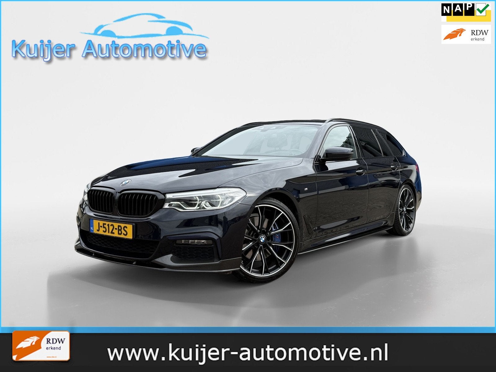 BMW 5-serie Touring 530i High Executive Edition M-Sport Auto, Auto's, BMW, Automaat, 1998 cc, Achterwielaandrijving, Gebruikt
